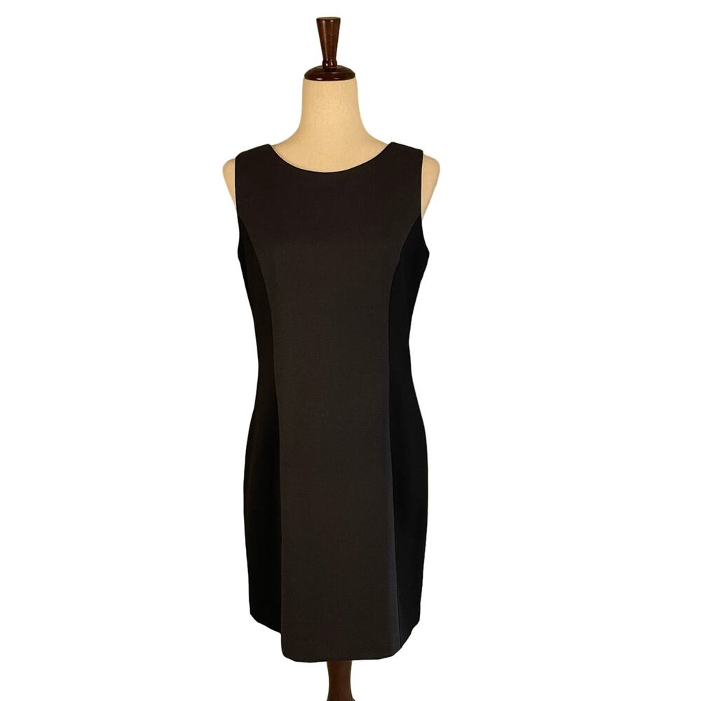 Rag & Bone Women's Wool Sheath Dress Two Tone Color Block Professional Size 10